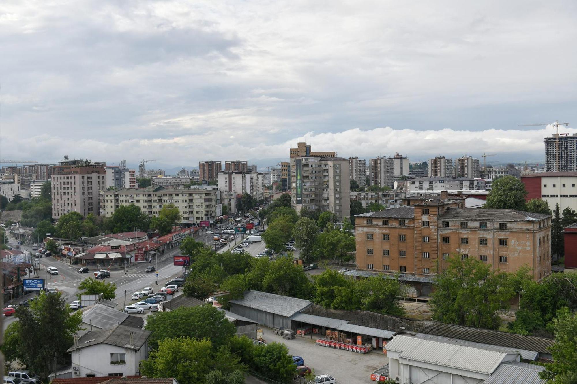 Skopje Starlight Apartments - Flatiron ภายนอก รูปภาพ